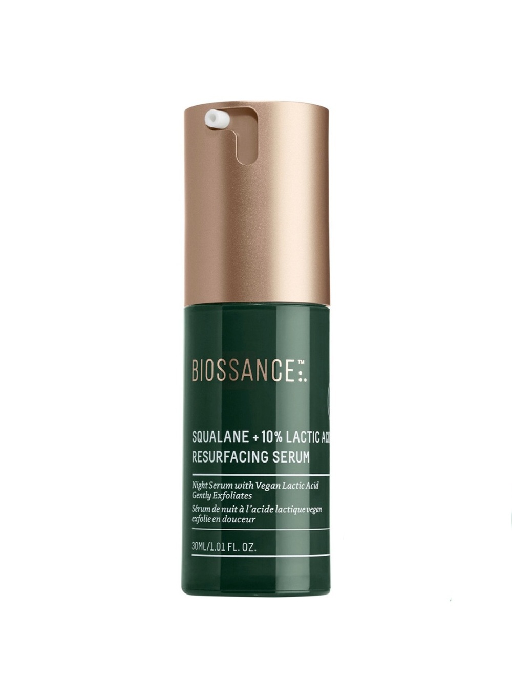 Biossance Squalane + 10% Lactic Acid Resurfacing Serum